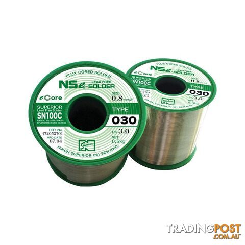 LF2.0SN100C.5K 2.0MM LEAD FREE SOLDER 500G NIHON SUPERIOR SN100C