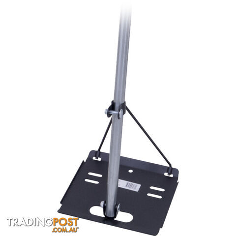 TRMIRON IRON / TIN ROOF TRIPOD MOUNT BLACK BASE WITH 1.2M GAL MAST - photo 2 of 3