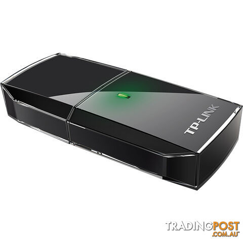 ARCHERT2U AC600 DUAL BAND WIFI USB ADAPTER TP-LINK BLACK - photo 3 of 3
