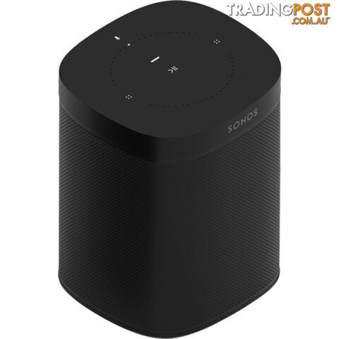 ONE-BLK BLACK SONOS SMART SPEAKER WITH VOICE CONTROL BUILT IN