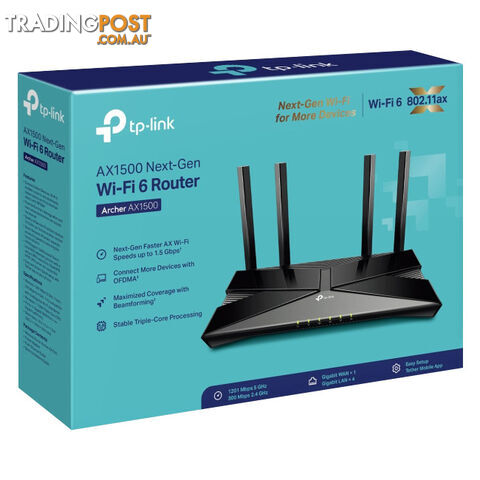 AX1500 ARCHER AX1500 WIFI6 ROUTER - photo 5 of 5
