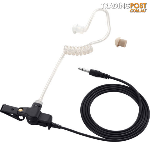SP27 CLEAR ACOUSTICTUBE EARPHONE LISTEN ONLY - ICOM