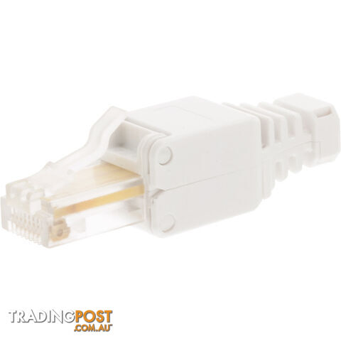 PK3998 TOOLLESS RJ45 CAT5 8P8C PLUG MODULAR NO TOOL - photo 2 of 3