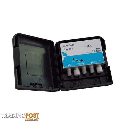AM183IPS MAST AMP WITH INJ. AND P/SUPPLY ALCAD ( AM-183 )