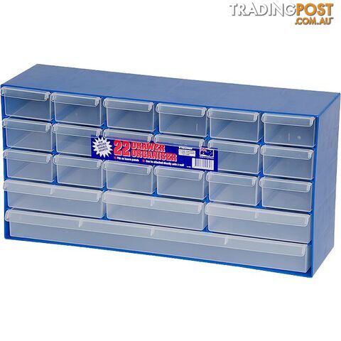 1H053 MULTI-SIZE 22-DRAWER CABINET COMPARTMENTS
