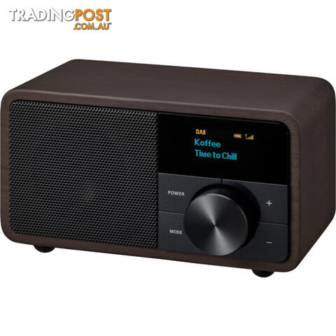 DDR7 DAB+FM-RDS -AUX-IN / BT RADIO COMPACT WOODEN CABINET SANGEAN - photo 3 of 6
