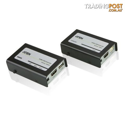 HDMIUC5 HDMI & USB2.0 OVER DUAL CAT5 40M @ 1080P DOLBY DST 3D VE803