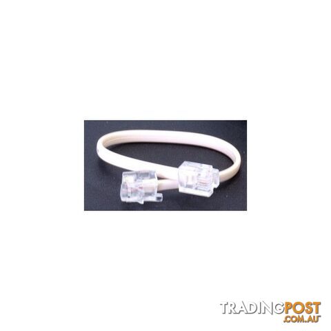 LC0046/WHT 15CM RJ12 TO RJ12 LEAD TEL5050 - photo 2 of 2