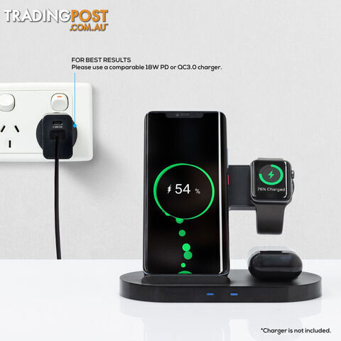 WCS03 3 IN 1 QI CHARGING STAND - photo 5 of 12