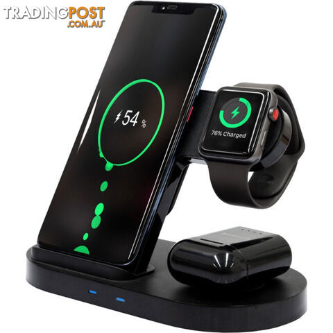 WCS03 3 IN 1 QI CHARGING STAND