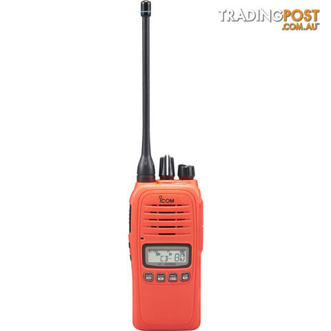 IC41PRO-ORANGE SPECIAL EDITION ORANGE UHF IP67 80CH HAND HELD RADIO