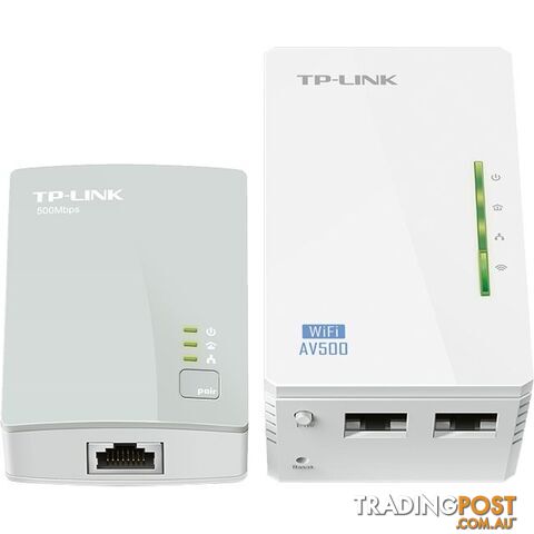 WPA4220KIT WIRELESS POWERLINE EXTENDER 300MBPS WIFI TLWPA4220