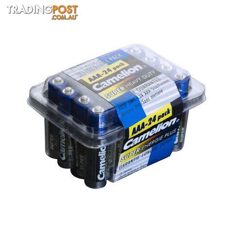 R03PPB24 AAA SUPER HEAVY DUTY - 24 PACK PK24 CAMELION BLUE SERIES