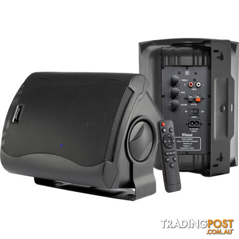 CLB6AB 6" ACTIVE BOX SPEAKERS WITH BLUETOOTH RENAMING BLACK 60W RMS 130W MAX