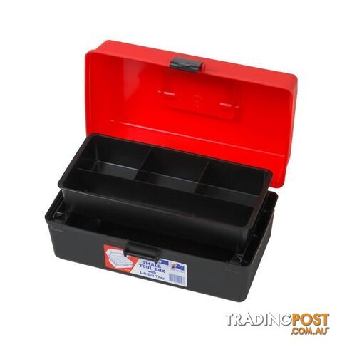 1H124 SMALL HANDY TOOL / TACKLE BOX FISCHER PLASTIC