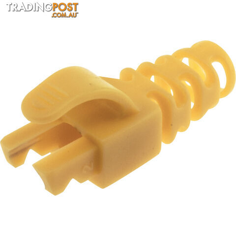 PK4035 6.5MM YELLOW RJ45 RUBBER BOOT FOR CAT5E/6 STYLE A