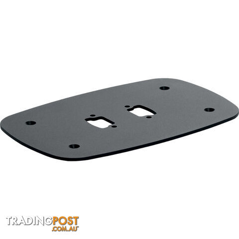 PFF7060B LARGE FIXED FLOOR MOUNT PLATE SINGLE POLE MAX 150KG