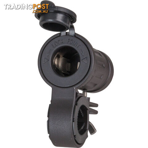 PS2126 MOTORCYCLE CIG SOCKET MOUNT 12V 10A IP65