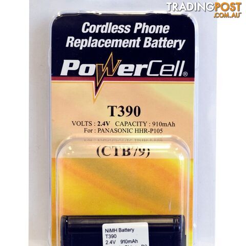 CTB79 2.4V NIMH 910MAH PHONE BATTERY REPLACES PANASONIC HHRP105