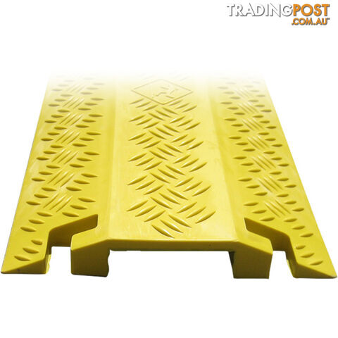 CS07I YELLOW DROPOVER CABLE RAMP POLYURETHANE