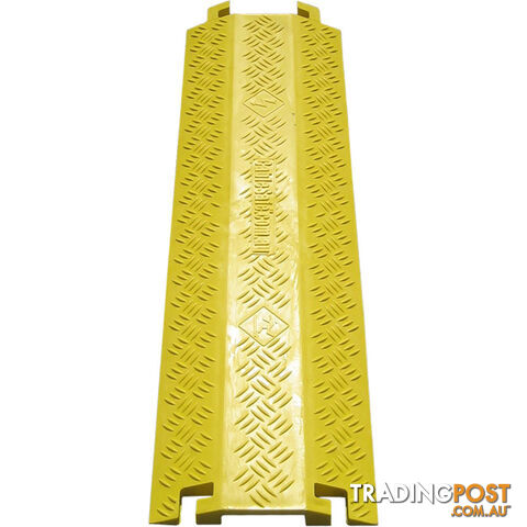 CS07I YELLOW DROPOVER CABLE RAMP POLYURETHANE