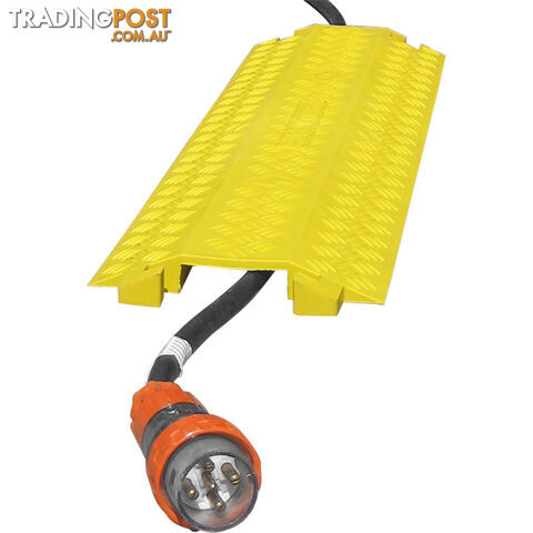 CS07I YELLOW DROPOVER CABLE RAMP POLYURETHANE