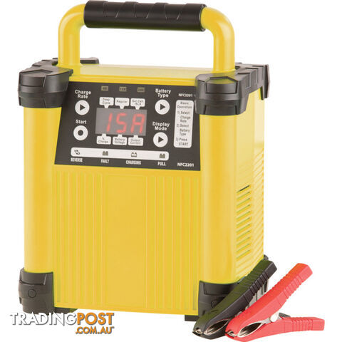 MB3623 SMART SLA BATTERY CHARGER 6V/ 12V/ 24V 15A FLOODED GEL - photo 1 of 2
