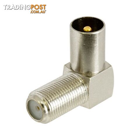 PA5128 RIGHT ANGLE PAL PLUG- F SOCKET ADAPTOR 'F'