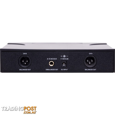 UHF203E DUAL CH UHF PLL WIRELESS MIC SYSTEM KIT WIRELESS 654-694MHZ - photo 4 of 5