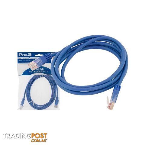 LC7100B 30M BLUE CAT5E PATCH LEAD PRO2