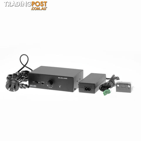 AMP-D20E CLASS D POWER AMPLIFIER 20W + 20W MCLELLAND AMPD20 - photo 2 of 2