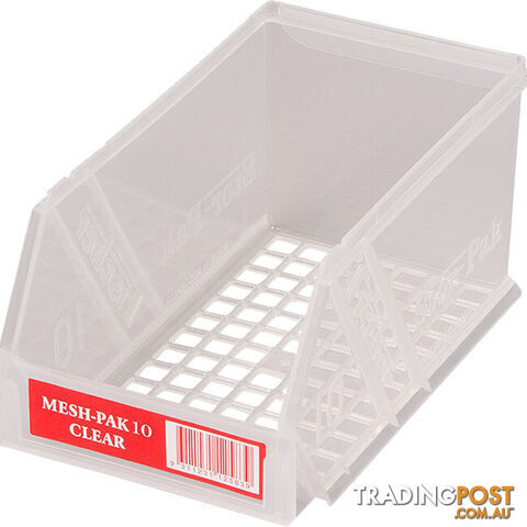 MESHPAK10CL SMALL PARTS DRAWER CLEAR MESH BOTTOM