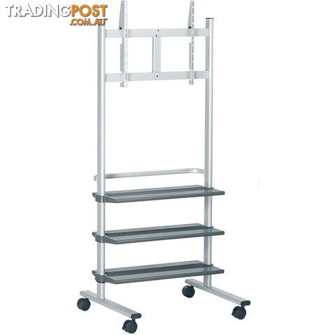 PB175 37"-50" 50KG DISPLAY TROLLEY 3 SHELVES VOGELS