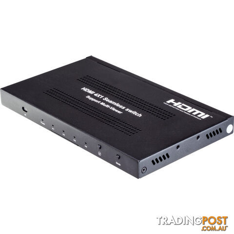 HD41QMV2 4-WAY HDMI QUAD MULTI-VIEWER 4 IN 1 OUT SEAMLESS SWITCH IR