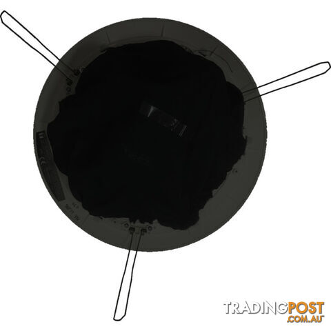 PC668BK BLACK 15W 8" DUALCONE EVAC SPK METAL GRILL & SPRING CATCH-TOA - photo 2 of 2