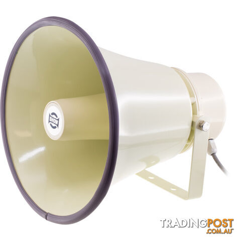 TC30AH 30W 100V LINE HORN SPEAKER IP66 ALUMINIUM U SHAPE BRACKET