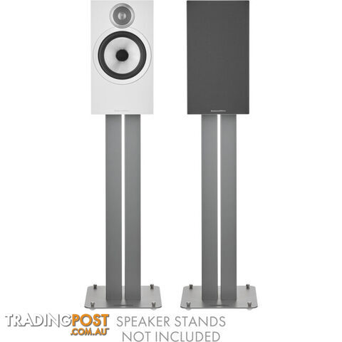 606S3W 2-WAY BOOKSHELF SPEAKERS WHITE FINISH - photo 2 of 4