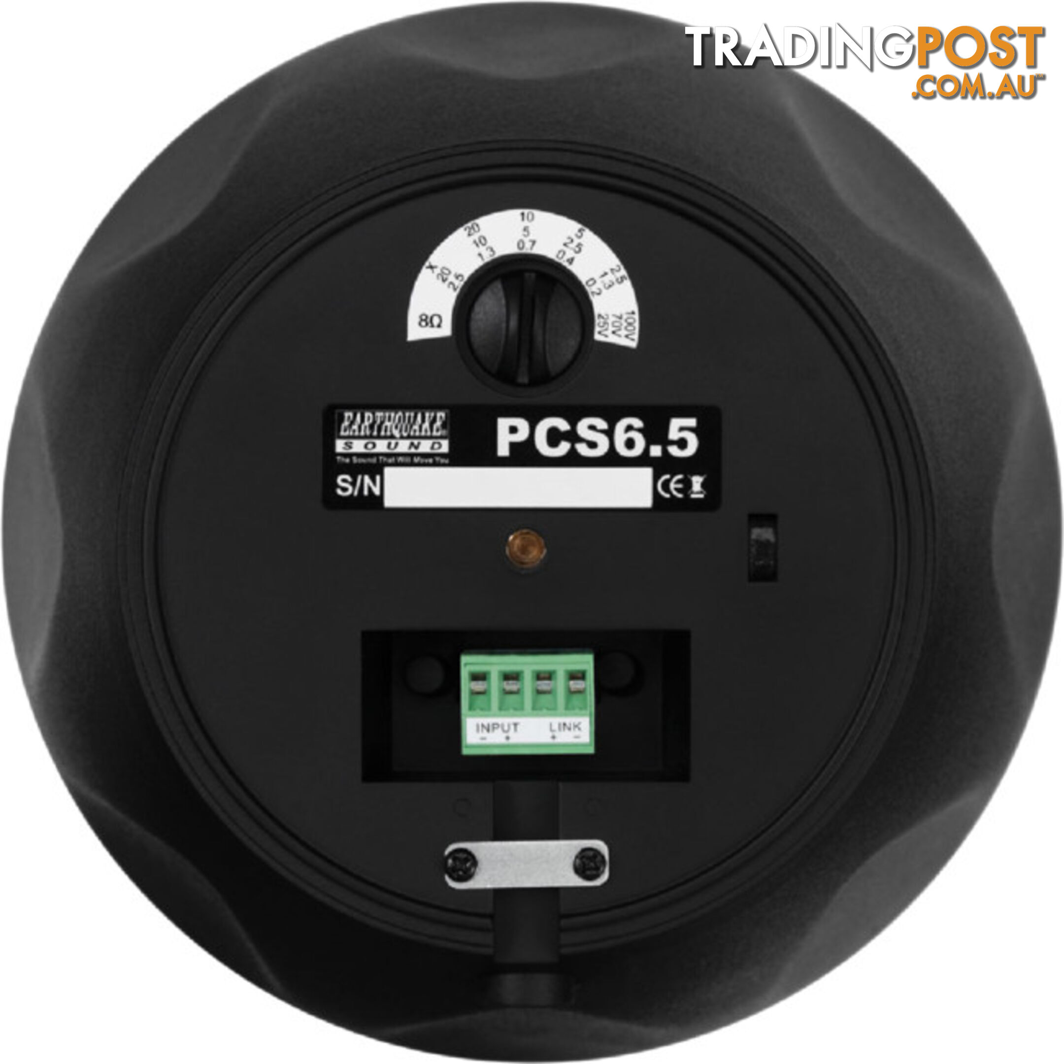 PCS6.5 6.5" PENDANT CEILING SPEAKER 100V/8 OHM WALL INDOOR OUTDOOR