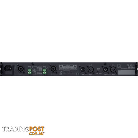 EPA252 AUDAC 2 X 250W RMS POWER AMP CLASS D