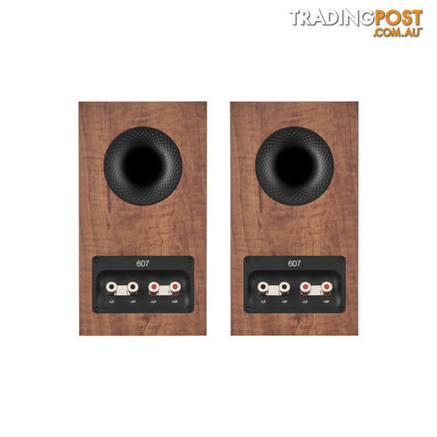 607S3RC 2-WAY BOOKSHELF SPEAKERS RED CHERRY FINISH - photo 3 of 3