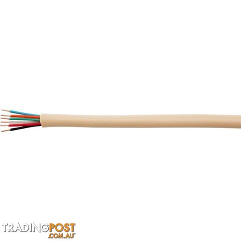 3PRTEL-1M ROUND TELEPHONE CABLE - 1M 6 CORE / 3 PAIR - PER METRE