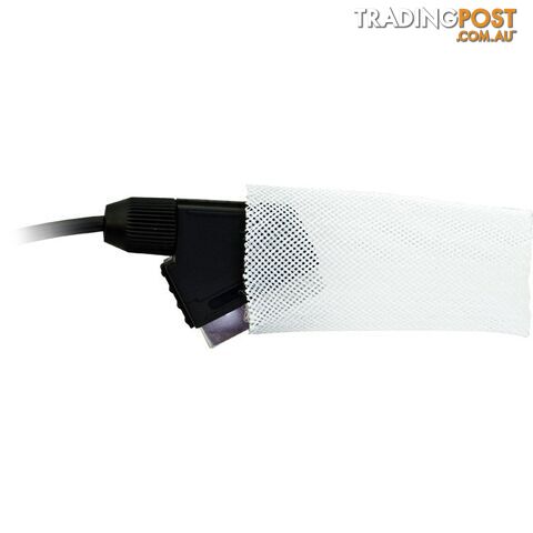 VCS55100W-100MT 55MM VENTURI CABLE SOX - WHITE PER 100 METRE ROLL