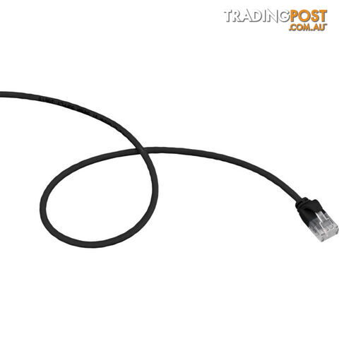 LC6SL0025BK 0.25M SLIM CAT6 PATCH LEAD BLACK ULTRA THIN - photo 3 of 3
