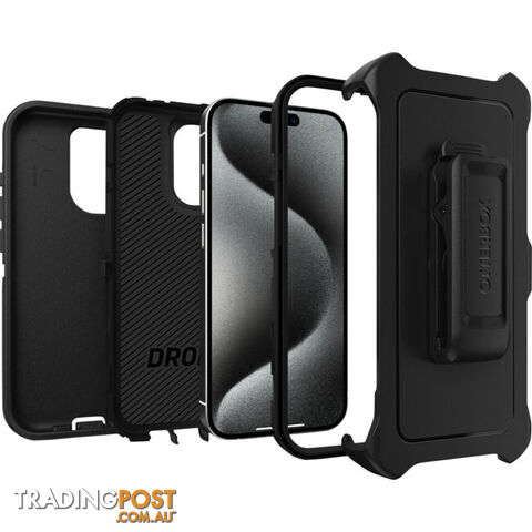 IPH15PDB DEFENDER IPHONE 15 PRO(6.1") CASE BLACK - photo 3 of 4