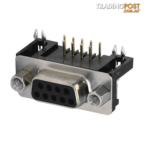 PJ2809 9 WAY PCB D RANGE SOCKET RIGHT ANGLE