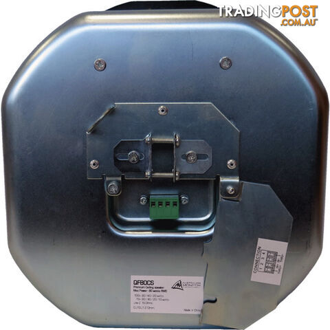 QF80CS 8" CO-AXIAL 80W 100V SPEAKER SEALED STEEL BACK CAN - photo 4 of 4