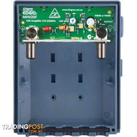 MHV25F 25DB VHF MASTHEAD AMPLIFIER KINGRAY