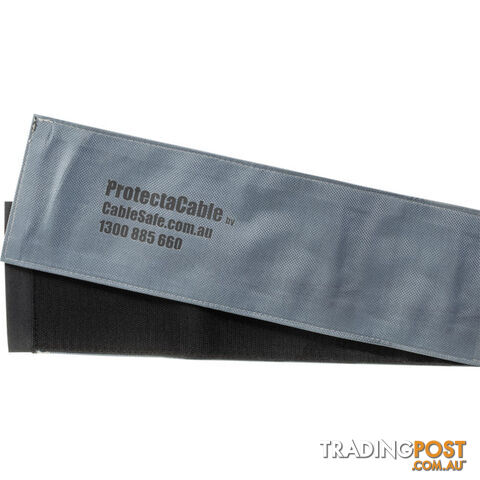 CSPC1G VELCRO CABLE PROTECTOR - 1M GREY - PROTECTACABLE