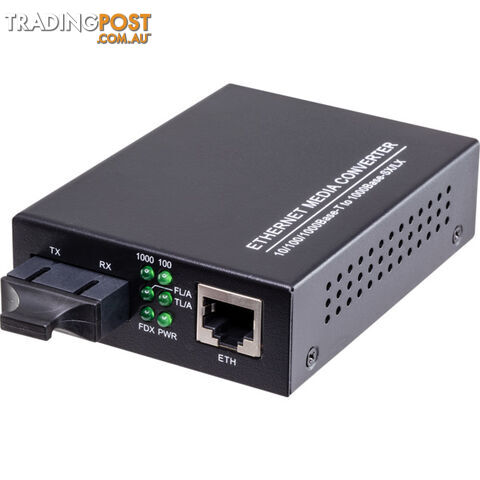 FMC1GBMM550MSC2 GIGABIT FIBRE MEDIA CONVERTER MM DUAL FIBRE SC 550M NO DIP