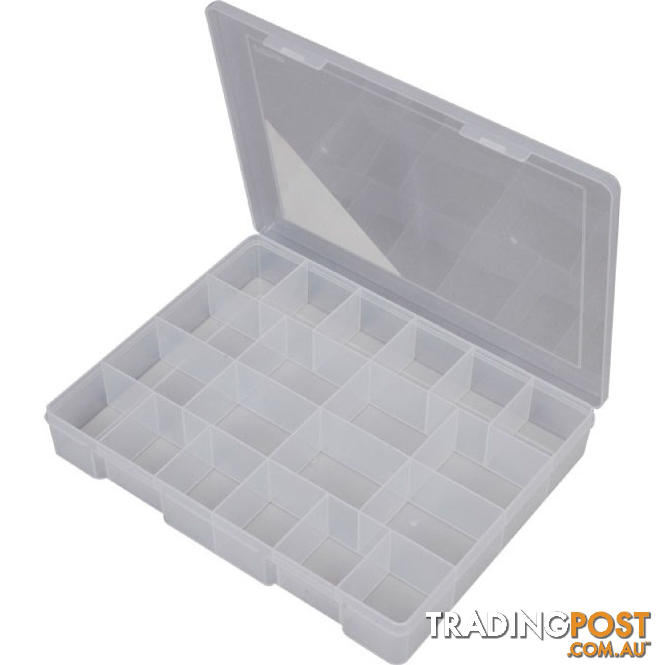 1H097 20 COMPARTMENT STORAGE BOX EXTRA LARGE PLASTIC CASE